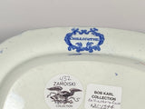 Historical Staffordshire Small Platter Chillicothe Ohio With Cows KB