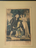 PB6 Original Currier & Ives Type Print Kellogg Prodigal Son Returned To Father