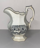 Historical Staffordshire Boston Mails Creamer Gentleman’s Cabin RC