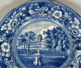 Historical Staffordshire Plate Columbia College New York