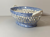 Historical Staffordshire Basket New Haven CT Fort Ticonderoga