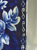 Historical Staffordshire Blue Vegetable Dish Charleston Exchange Battery Castle Gardens