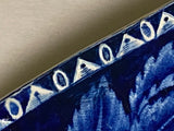 Historical Staffordshire Blue Platter Wilkie Series  Errand Boy