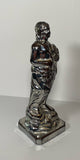 Staffordshire Silver Resist Luster Figure of Summer