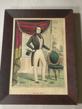 PB6 Original N. Currier & Ives Print “Henry”