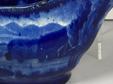 Historical Staffordshire Blue Creamer Catskill Mountains Hudson River LC2