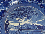 Historical Staffordshire Fairmount Near Philadelphia Beaded Rim Bowl