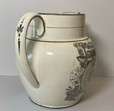 Staffordshire Creamware Liverpool Pitcher Washington Chain of States Elisha Howe Pitcher