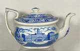 Historical Staffordshire Teapot City Hall New York By Stubbs