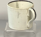 Staffordshire Pearlware Children’s Mug Black Cat Mouse BB#114