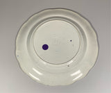 Historical Staffordshire Blue Dinner Plate States Pattern CAB