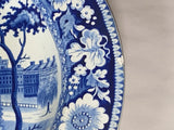 Historical Staffordshire Massive Boston State House Platter