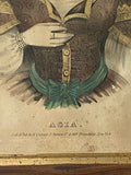 PB5 Original Currier & Ives Print “Asia”