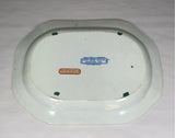 Historical Staffordshire Platter Hartford Deaf Dumb Asulum Connecticut