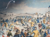 Original Currier & Ives Large Folio Central Park Winter - The Skating Pond Best 50