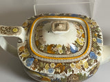 Staffordshire Salopian Pearlware Teapot With Oriental Pagoda Scene
