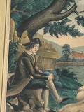 PB6 Original Currier & Ives Type Print Kellogg Prodigal Son In Misery