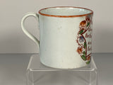 Staffordshire Children’s Mug Prepare Worst Hope For Best Pearlware BB#93