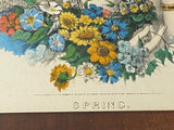 PB5 Original Currier & Ives Print “Spring”