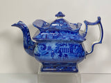 Historical Staffordshire Mount Vernon Hot Water Teapot
