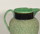 LB3 Staffordshire Green Glaze Pitcher Sanded