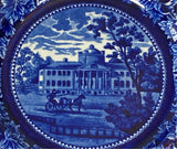 Historical Staffordshire Hospital Boston Plate