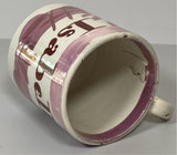 Staffordshire Pink Luster Children’s Mug Isabella