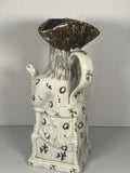 Large Staffordshire Pearlware Toby Pitcher The Squire
