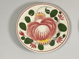 Set of 4 Cabbage Rose Cybis Cup Plates