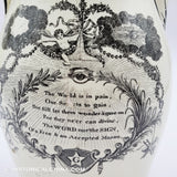 Pearlware Liverpool Masonic Jug Pitcher Cumberland Lodge ZAM-282