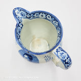 Lafayette Nation's Guest Commemorative Pitcher Historical Blue Staffordshire ZAM-284