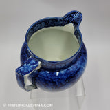 Lafayette at Washington's Tomb Pitcher Historical Blue Staffordshire ZAM-252