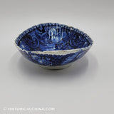 Peace & Plenty Serving Dish Historical Blue Staffordshire ZAM-489