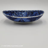 Peace & Plenty Serving Dish Historical Blue Staffordshire ZAM-489