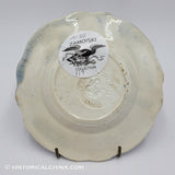 Peace & Plenty Cup Plate Historical Blue Staffordshire ZAM-119