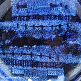 Winter View Pittsfield Elm Mass Cup Plate Church Historical Blue Staffordshire ZAM-150