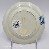 Vevey Fruit & Flower Border 6 3/4" Plate Historical Blue Staffordshire ZAM-413