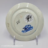 Highlands Hudson River Near Newburgh 6 1/2" Plate Historical Blue Staffordshire ZAM-366