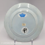 2 Medallion Erie Canal U.S. City Hotel Historical Blue Staffordshire ZAM-298