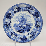 Jesse Brown Scenery Washington DC Historical Blue Staffordshire ZAM-319