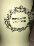 Staffordshire Creamware Liverpool Pitcher - Rowland Crocker Circa 1790-1800