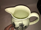 Staffordshire Creamware Liverpool Pitcher - Rowland Crocker Circa 1790-1800